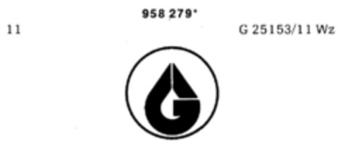 G Logo (DPMA, 07.03.1977)