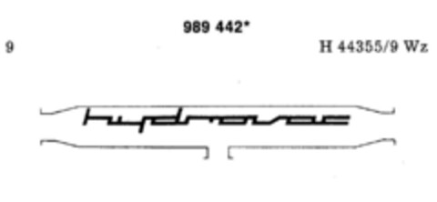hydrovac Logo (DPMA, 08.06.1978)