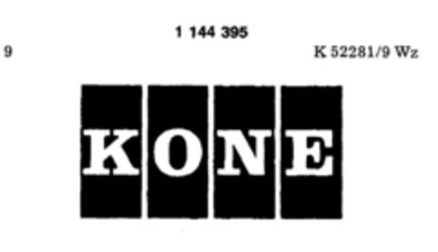 KONE Logo (DPMA, 01.02.1988)