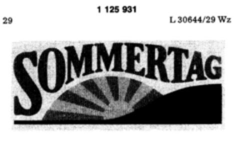 SOMMERTAG Logo (DPMA, 09.12.1987)