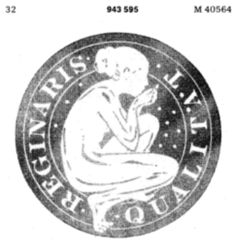 REGINARIS QUALITÄT Logo (DPMA, 26.06.1975)