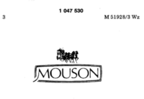 MOUSON Logo (DPMA, 09.09.1982)