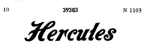 Hercules Logo (DPMA, 12/24/1898)