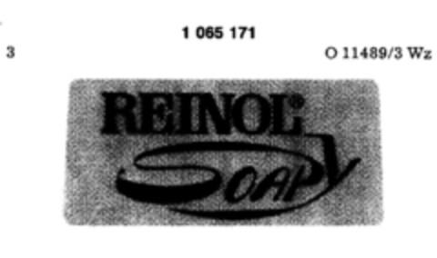 REINOL SOAPY Logo (DPMA, 26.01.1984)