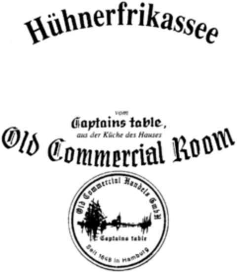 Hühnerfrikassee Logo (DPMA, 12/17/1991)