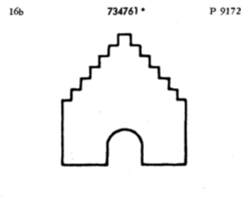 734761 Logo (DPMA, 26.01.1960)