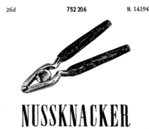 NUSSKNACKER Logo (DPMA, 18.11.1960)