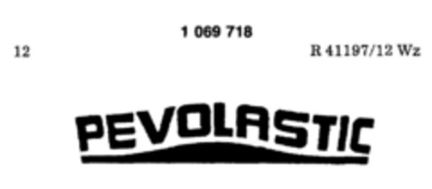 PEVOLASTIC Logo (DPMA, 20.07.1983)