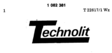 Technolit Logo (DPMA, 06/09/1983)