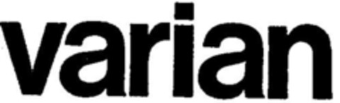 varian Logo (DPMA, 18.01.1967)