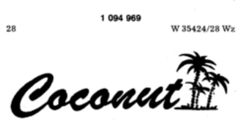 Coconut Logo (DPMA, 10.10.1985)