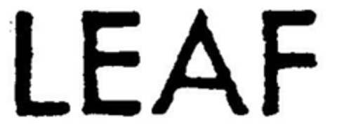 LEAF Logo (DPMA, 28.09.1983)