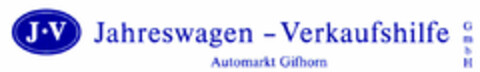 J·V Jahreswagen - Verkaufshilfe GmbH Automarkt Gifhorn Logo (DPMA, 07.04.2000)