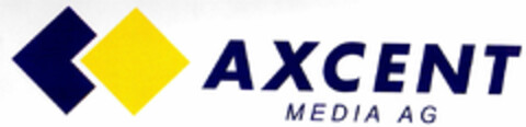 AXCENT MEDIA AG Logo (DPMA, 09/28/2000)