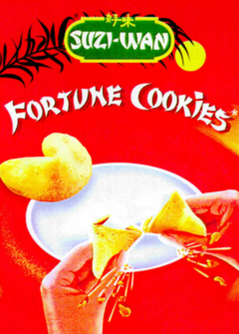 SUZI-WAN FORTUNE COOKIES Logo (DPMA, 02.10.2000)