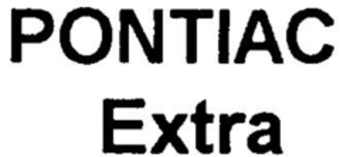 PONTIAC Extra Logo (DPMA, 24.11.2000)