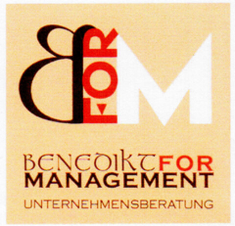 B FOR M Logo (DPMA, 19.12.2000)