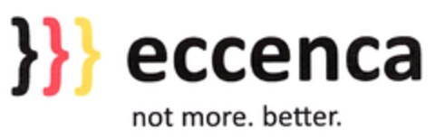 eccenca not more. better. Logo (DPMA, 18.03.2008)