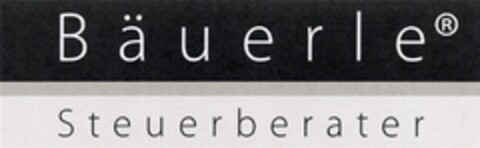 Bäuerle Steuerberater Logo (DPMA, 07/15/2008)