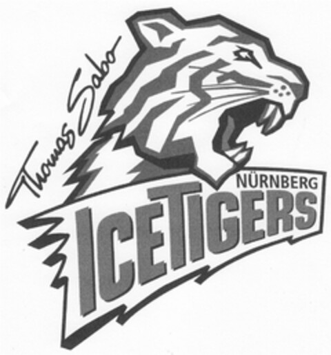 Thomas Sabo ICETIGERS NÜRNBERG Logo (DPMA, 05/25/2009)
