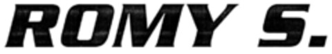 ROMY S. Logo (DPMA, 18.12.2009)