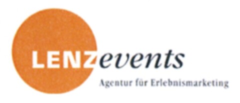 LENZ EVENTS Logo (DPMA, 06.08.2010)