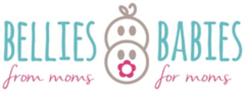 BELLIES & BABIES from moms for moms Logo (DPMA, 27.01.2015)