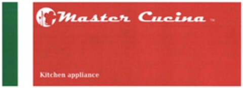 Master Cucina - Kitchen appliance Logo (DPMA, 11/09/2015)