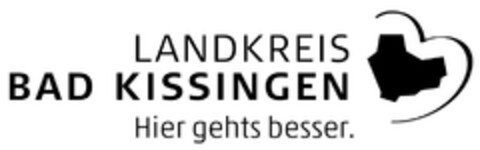 LANDKREIS BAD KISSINGEN Hier gehts besser. Logo (DPMA, 03.02.2016)