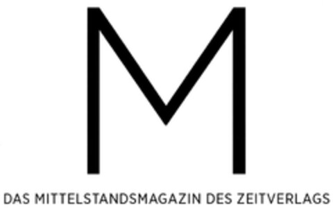 M DAS MITTELSTANDSMAGAZIN DES ZEITVERLAGS Logo (DPMA, 23.06.2016)