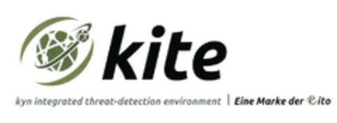 kite kyn integrated threat-detection environment - Eine Marke der (e)ito Logo (DPMA, 29.09.2016)