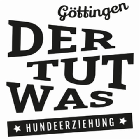 DER TUT WAS Hundeerziehung Göttingen Logo (DPMA, 04/25/2016)