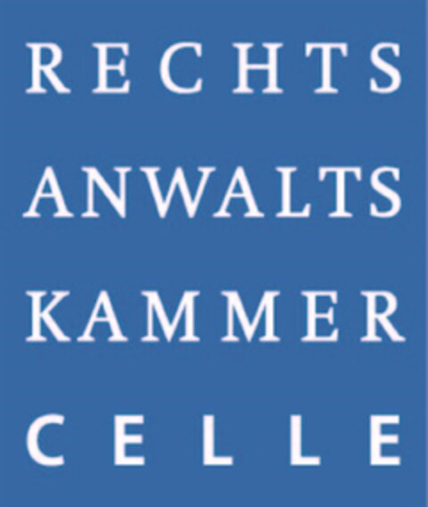 RECHTSANWALTSKAMMER C E L L E Logo (DPMA, 24.10.2016)