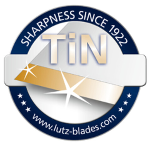 SHARPNESS SINCE 1922 www.lutz-blades.com Logo (DPMA, 05/22/2019)