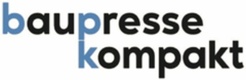 baupresse kompakt Logo (DPMA, 04/01/2021)