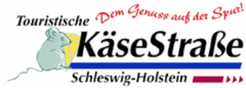Touristische KäseStraße Schleswig-Holstein Dem Genuss auf der Spur! Logo (DPMA, 26.07.2021)