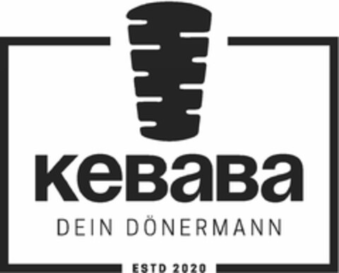 KeBaBa DEIN DÖNERMANN ESTD 2020 Logo (DPMA, 29.04.2021)