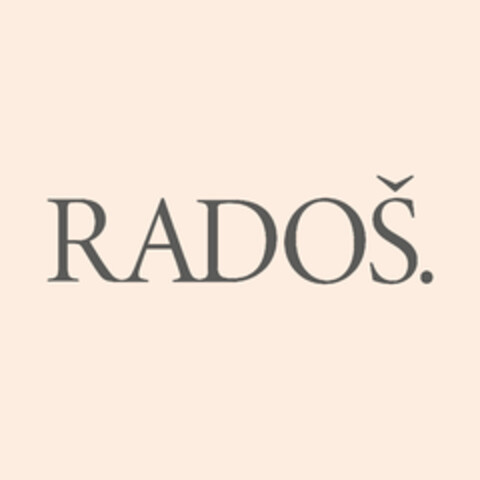 RADOŠ. Logo (DPMA, 15.10.2022)