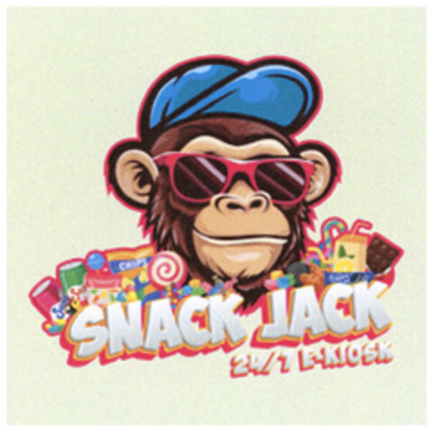 SNACK JACK 24/7 E-KIOSK Logo (DPMA, 29.03.2024)