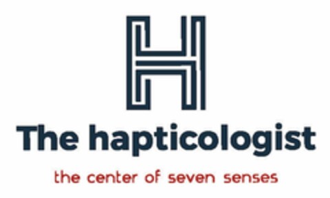 H The hapticologist the center of seven senses Logo (DPMA, 11.05.2025)