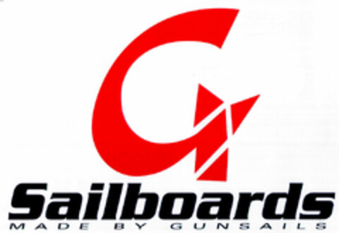 G Sailboards Logo (DPMA, 11.04.2002)