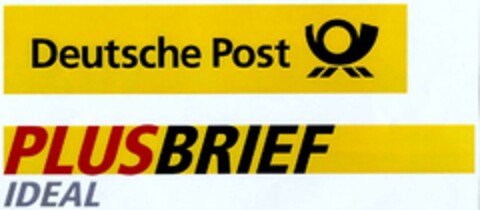 Deutsche Post PLUSBRIEF IDEAL Logo (DPMA, 06/25/2002)