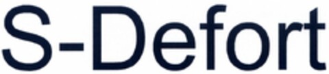 S-Defort Logo (DPMA, 01/14/2005)