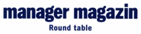 manager magazin Round table Logo (DPMA, 24.08.2005)
