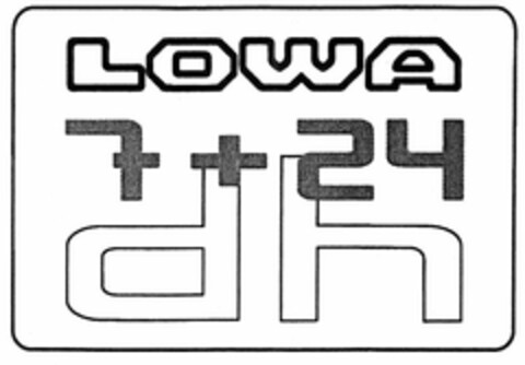 LOWA 7d + 24h Logo (DPMA, 08/09/2006)