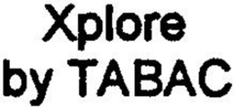 Xplore by TABAC Logo (DPMA, 28.11.1995)