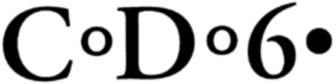 C D 6 Logo (DPMA, 05/25/1996)