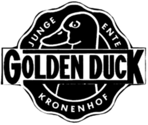 GOLDEN DUCK Logo (DPMA, 03.09.1996)