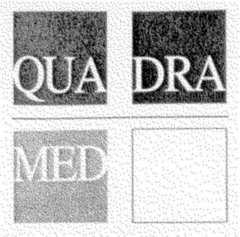 QUA DRA MED Logo (DPMA, 14.06.1997)