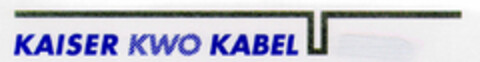 KAISER KWO KABEL Logo (DPMA, 07.01.1998)